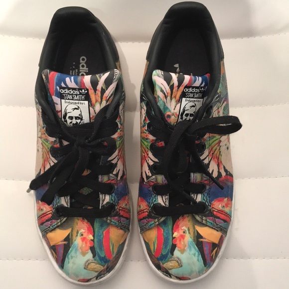 adidas Shoes - Adidas | Tropic Birds Stan Smith Sneakers. Size 6.